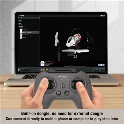 RC Radio Transmitter Elrs 2.4G Manohana FPV Simulators
